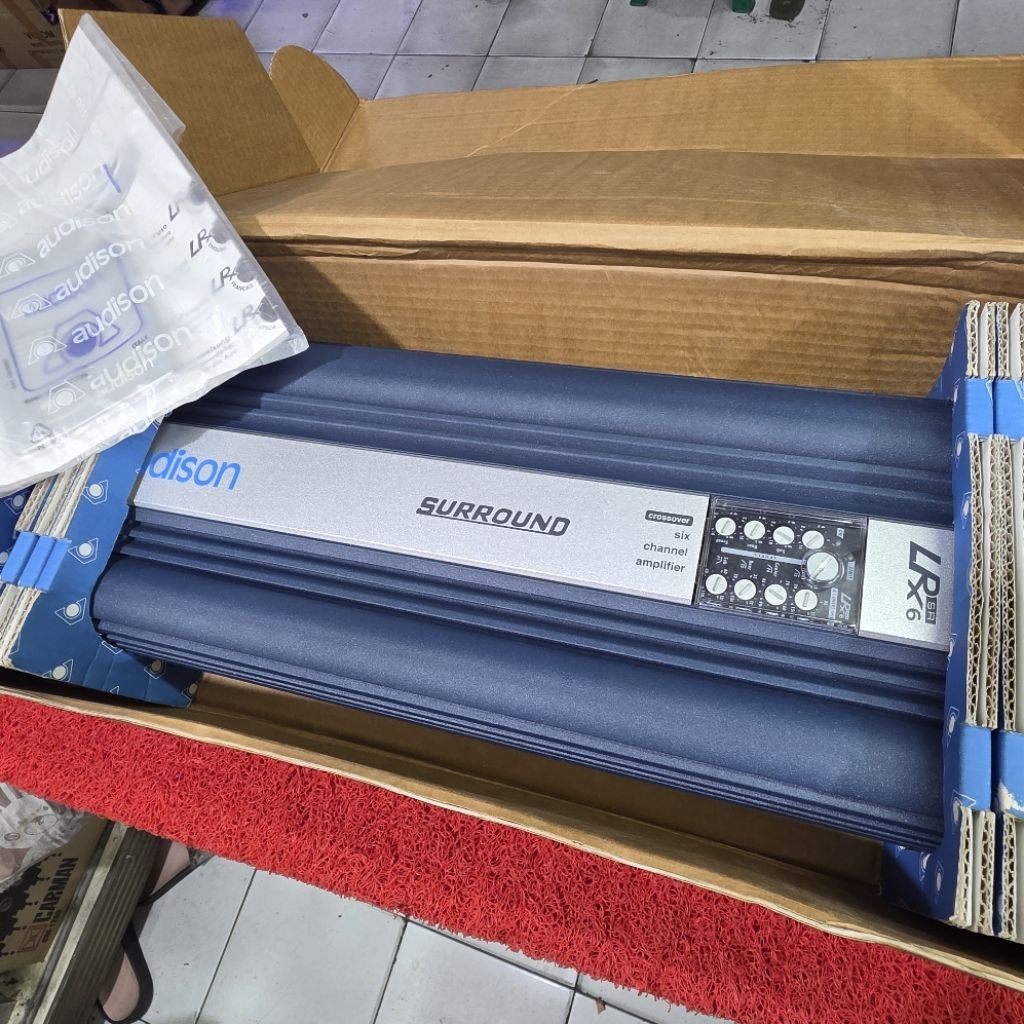 Power audison SURROUND LRx 6 SR Power audison 6 Channel Made in Italy