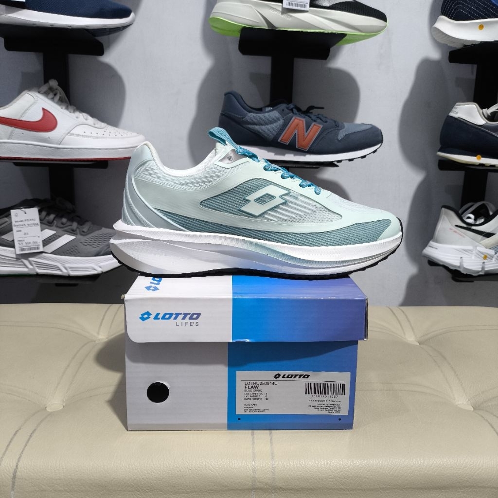 Sepatu Lari Wanita LOTTO FLAW RUNNING SHOES - Blue