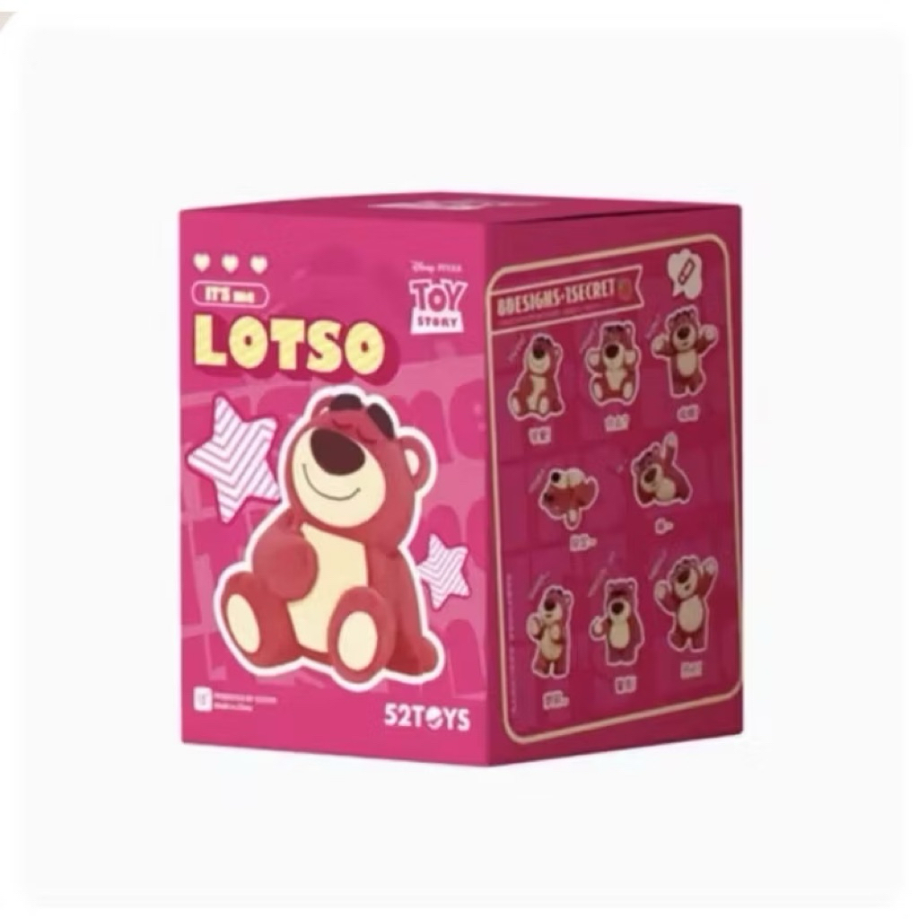 Blind Box Miniso 52TOYS LOTSO It's Me Toy Story Disney Pixar Blind Box Action Figure Art Toys