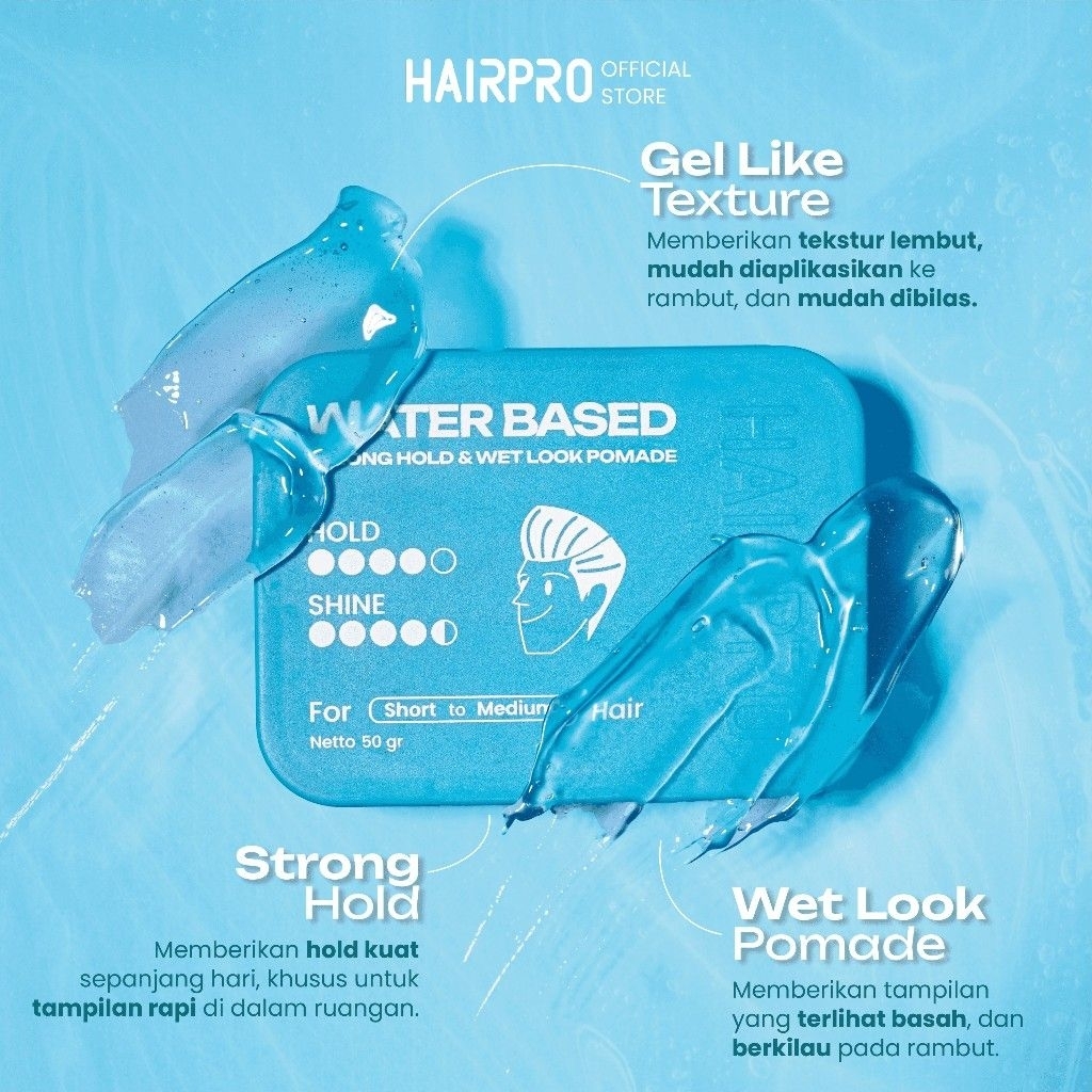 HAIRPRO Hairnerds Profesional Waterbased