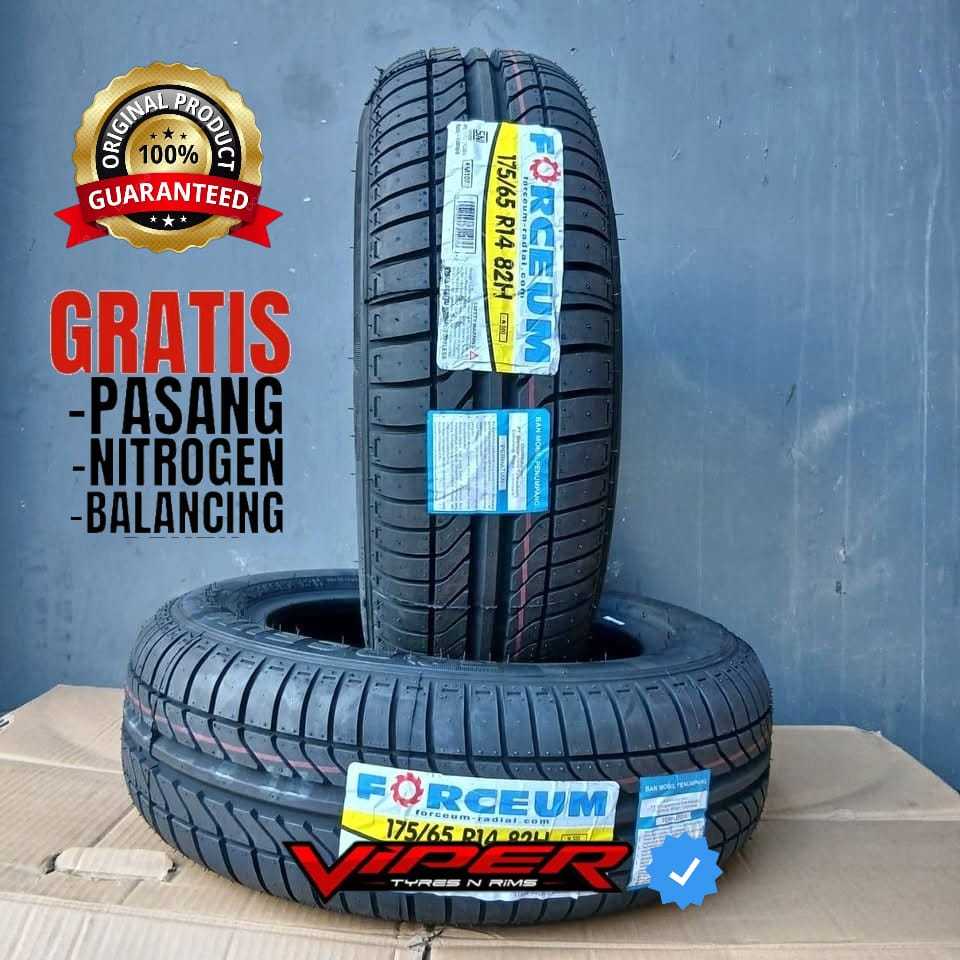 Ban Ring 14 Standar Mobil Brio, Sigra Merek Forceum 175/65 R14 Produksi Baru