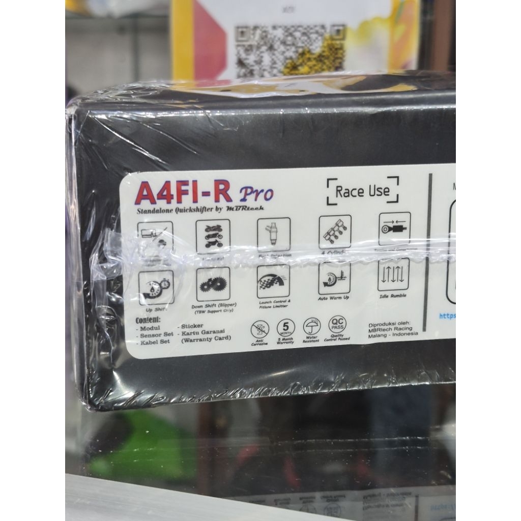 MBR Tech A4FI Pro 4 Silinder Quickshifter Launch Control Rumble idle