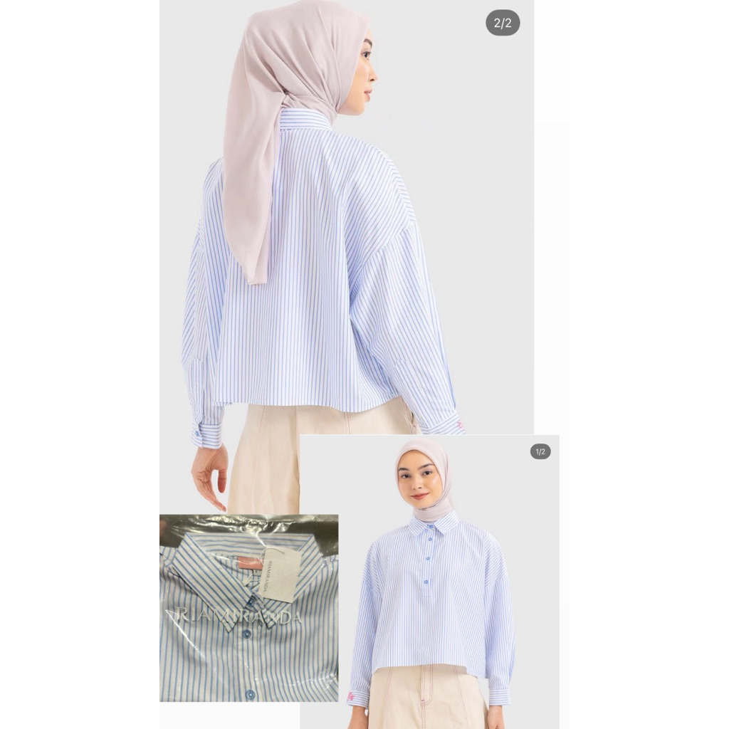 Kemeja Elnora Shirt Ria miranda