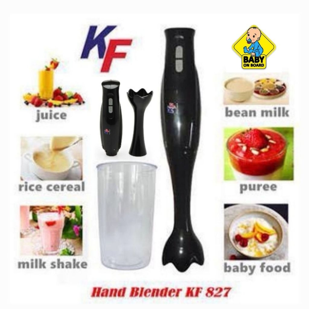 KF Multiuse Hand Blander KF-827 / Blender Tangan Multifungsi