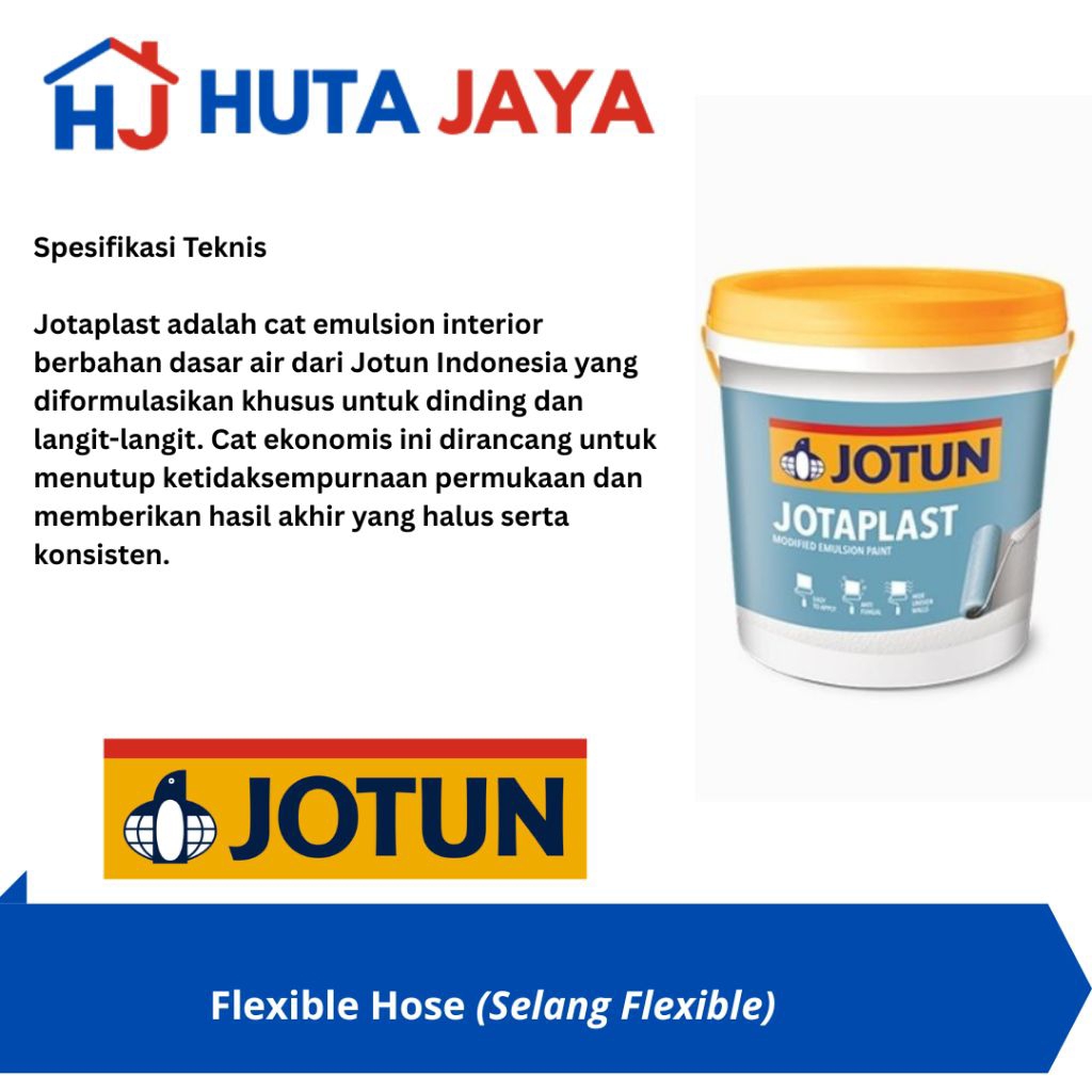Cat Tembok Jotun (Jotaplas) White