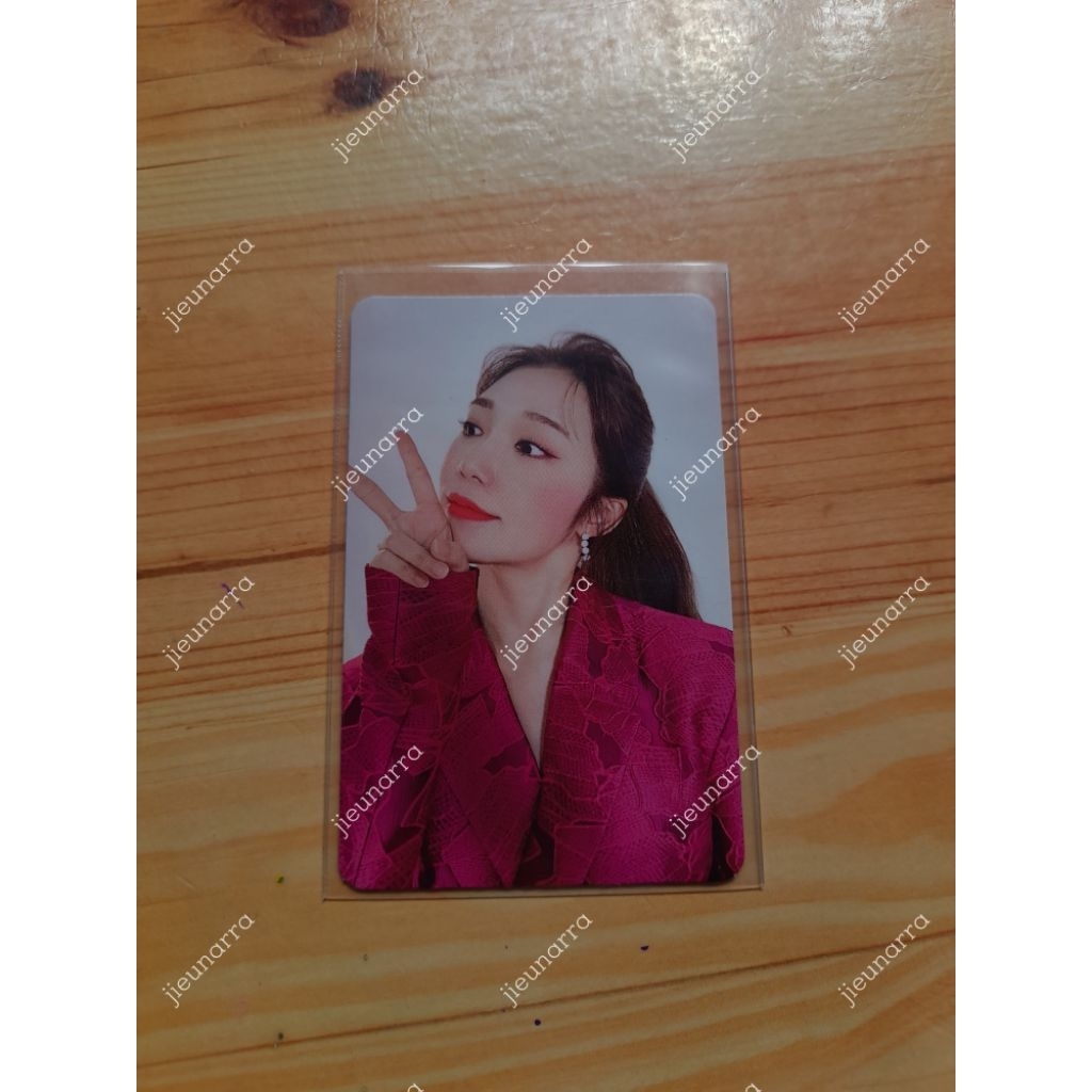 Jeong Eunji Apink Official Photocard - PC Album Horn