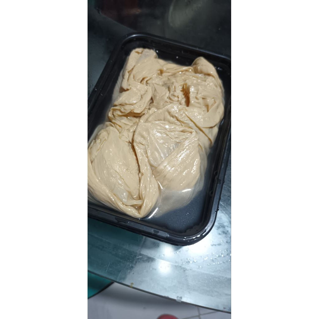 kulit kembang  tahu basah.