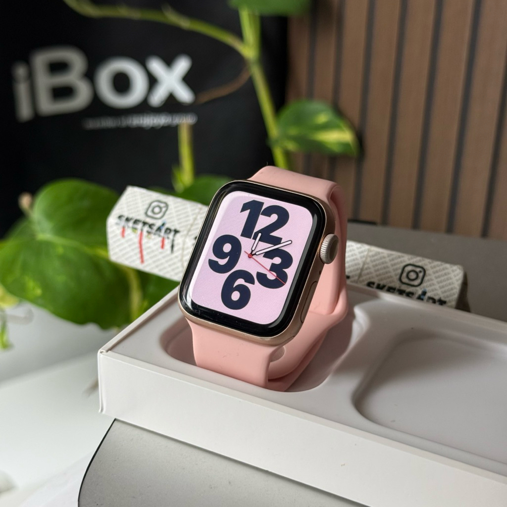 Apple Watch Series 6 40mm Gold iBox iwatch Battery Health 81%