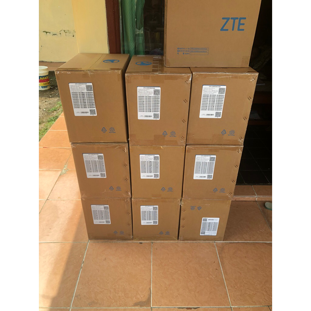 ONT GPON ZTE F670L port ijo GRESS/BARU