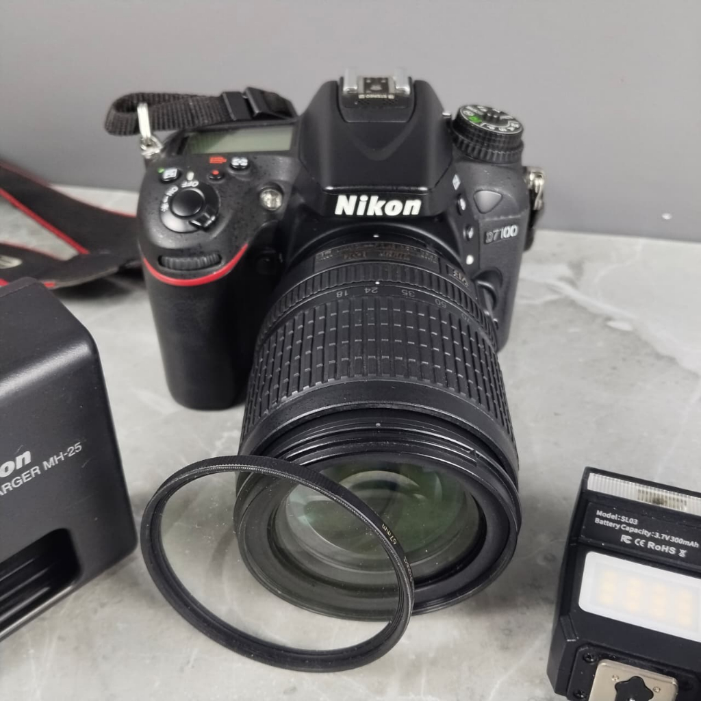 Nikon D7100 Kit 18-105mm VR – Second, Mulus, Lengkap & Siap Pakai