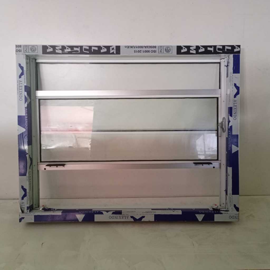JENDELA KHUSUS SLIDING VERTIKAL - JENDELA GESER NAIK TURUN ( T x P ) : 100x80 - 100x70 - 110x60 - 10