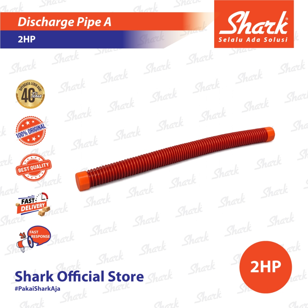Discharge Pipe A Kompresor Shark 2Hp