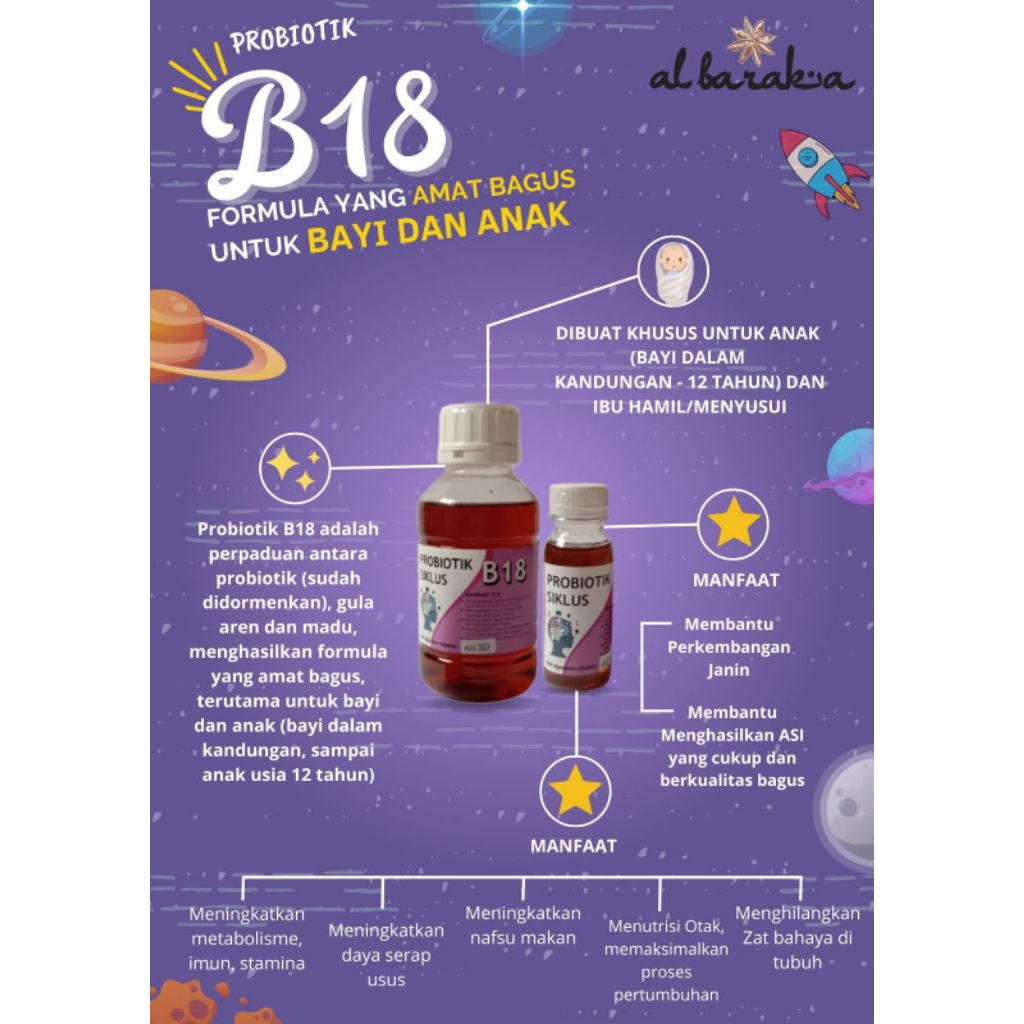 PROBIOTIK SIKLUS B18