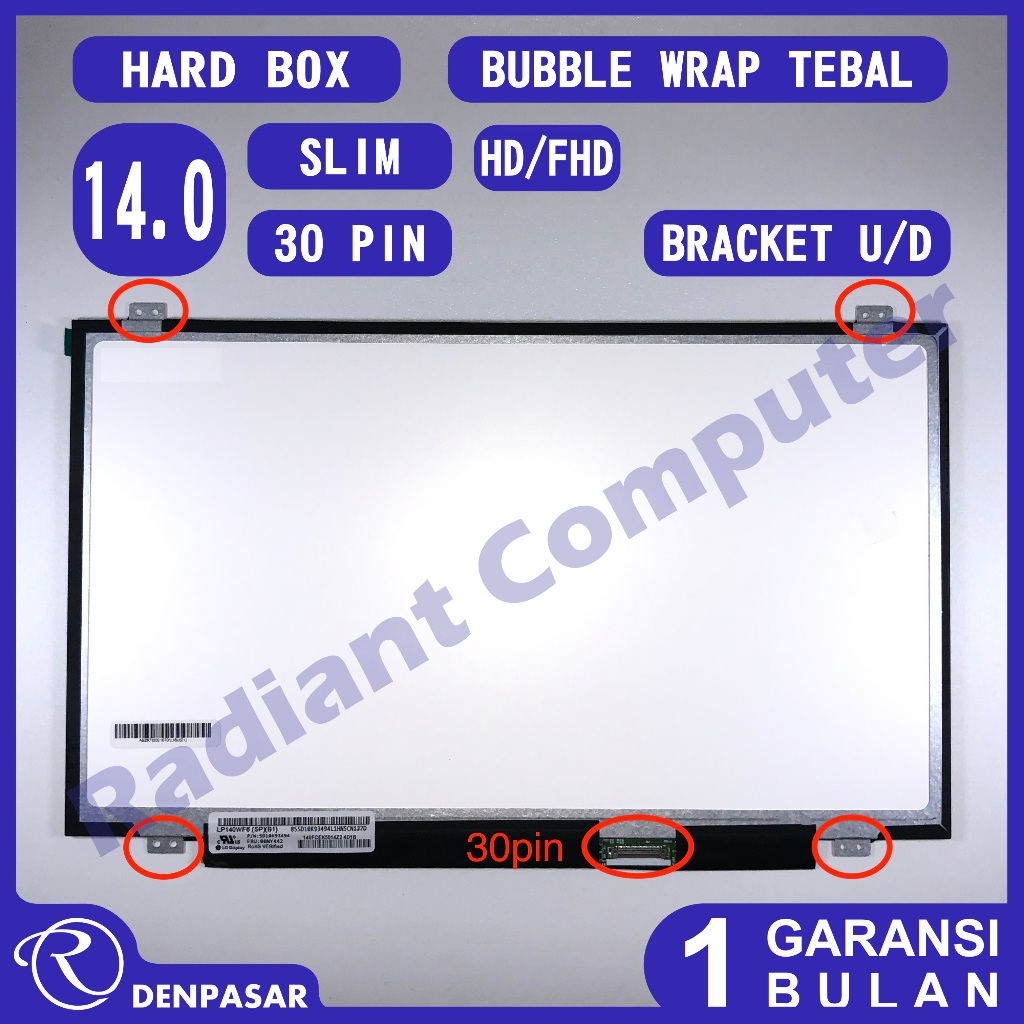 LCD LED Lenovo Thinkpad T440 T440P T450 T460 T480 T470