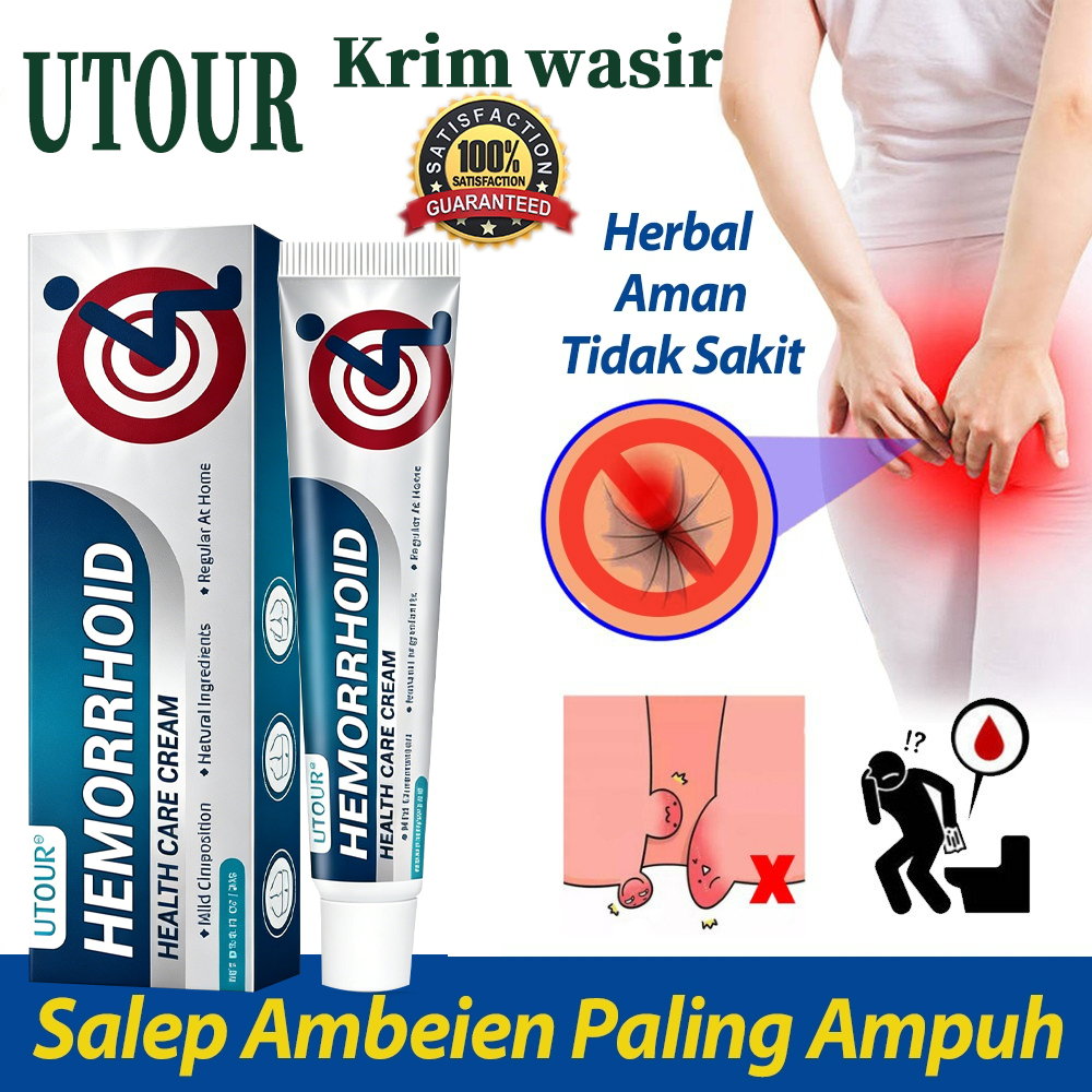 Cream Wasir Salep Wasir Hemorrhoids medicine Menghilangkan Benjolan dan Meredakan Sakit Wasir Cream 