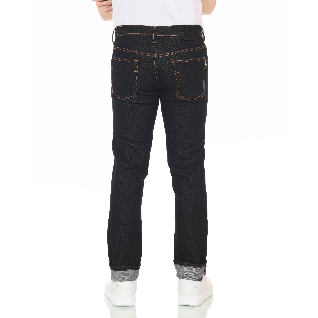VR JEANS CO - Jeans Pria Panjang Black Garment