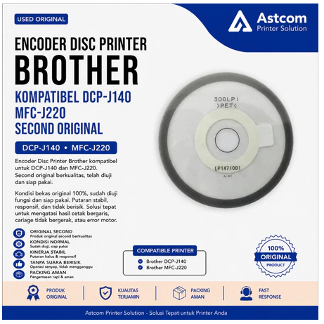 Encoder Disc Printer Brother DCP-J140 MFC-J220 Second Original | Sensor Encoder Disk Original Used T