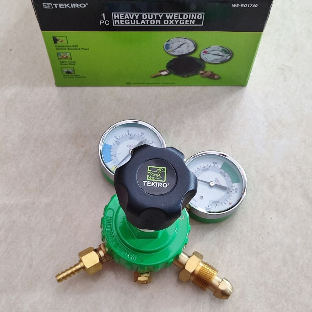 Tekiro Heavy Duty Welding Regulator Las Oksigen Oxygen