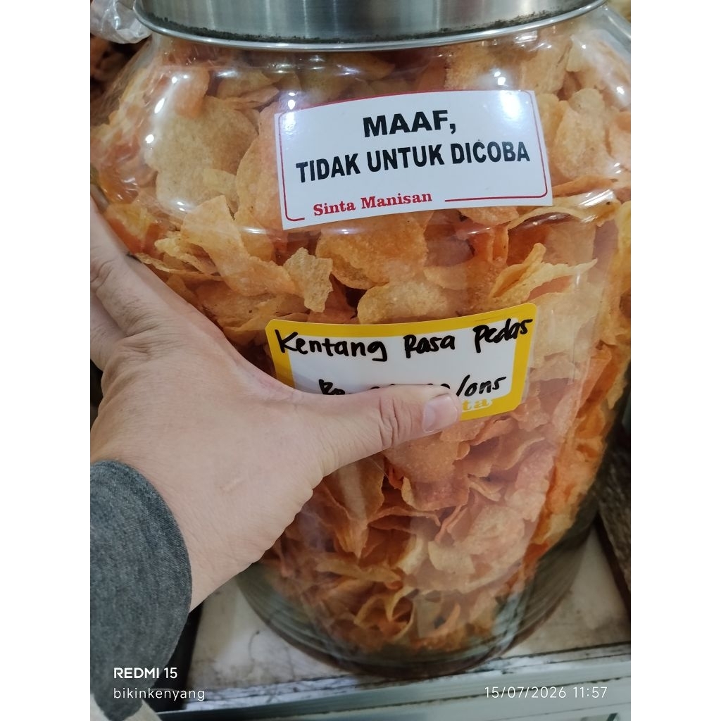 Aneka Rasa kripik Kentang "Sinta Manisan"