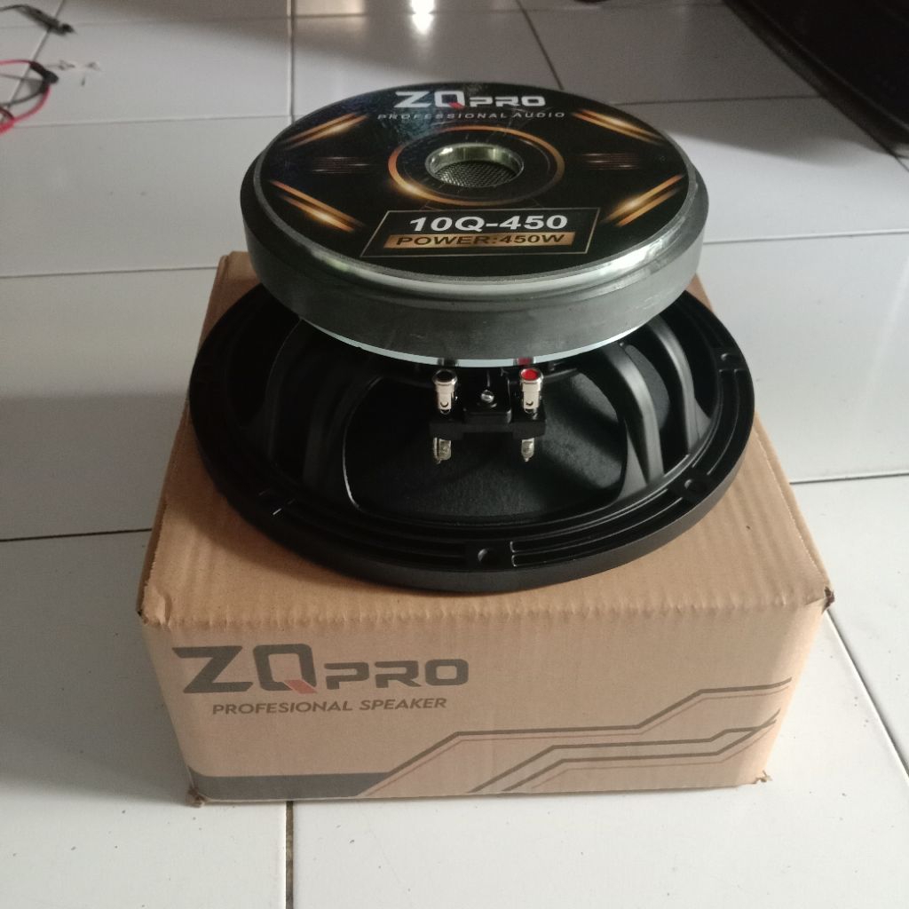 Speaker ZQpro 10 ini type 10Q-450 magnet besar karakter MID-LOW