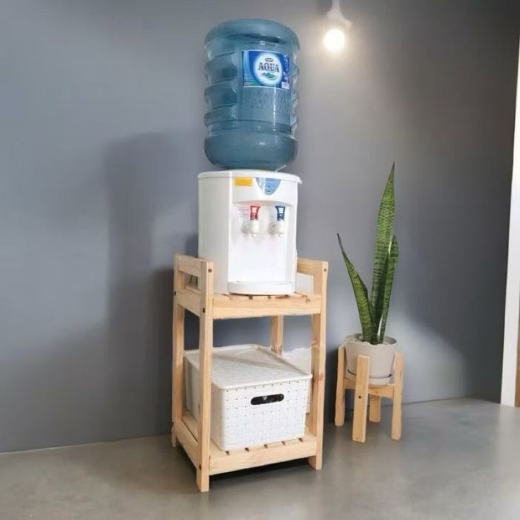 Rak dispenser/Rak galon multifungsi/Rak magicom multifungsi