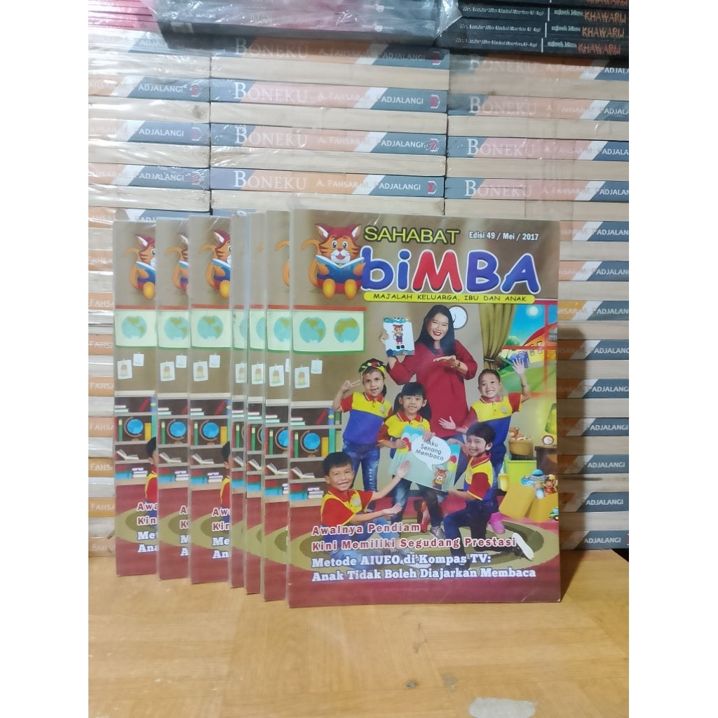 PAKET 10 PCS SAHABAT BIMBA MAJALAH KELUARGA IBU DAN ANAK