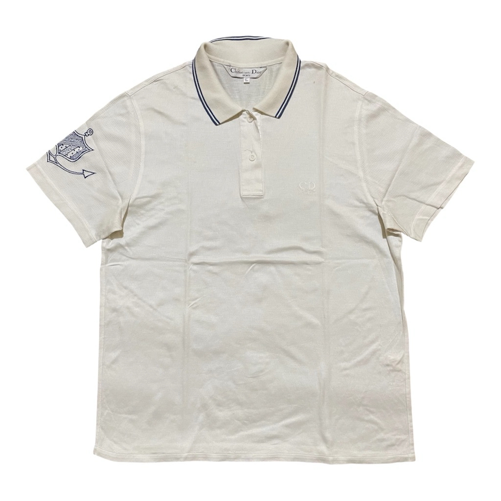 Vintage Christian Dior Sports Polo Shirt size L Japan Market