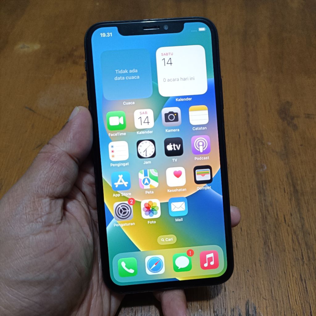 iPhone X 64GB Resmi iBox Second Mulus Siap Pakai