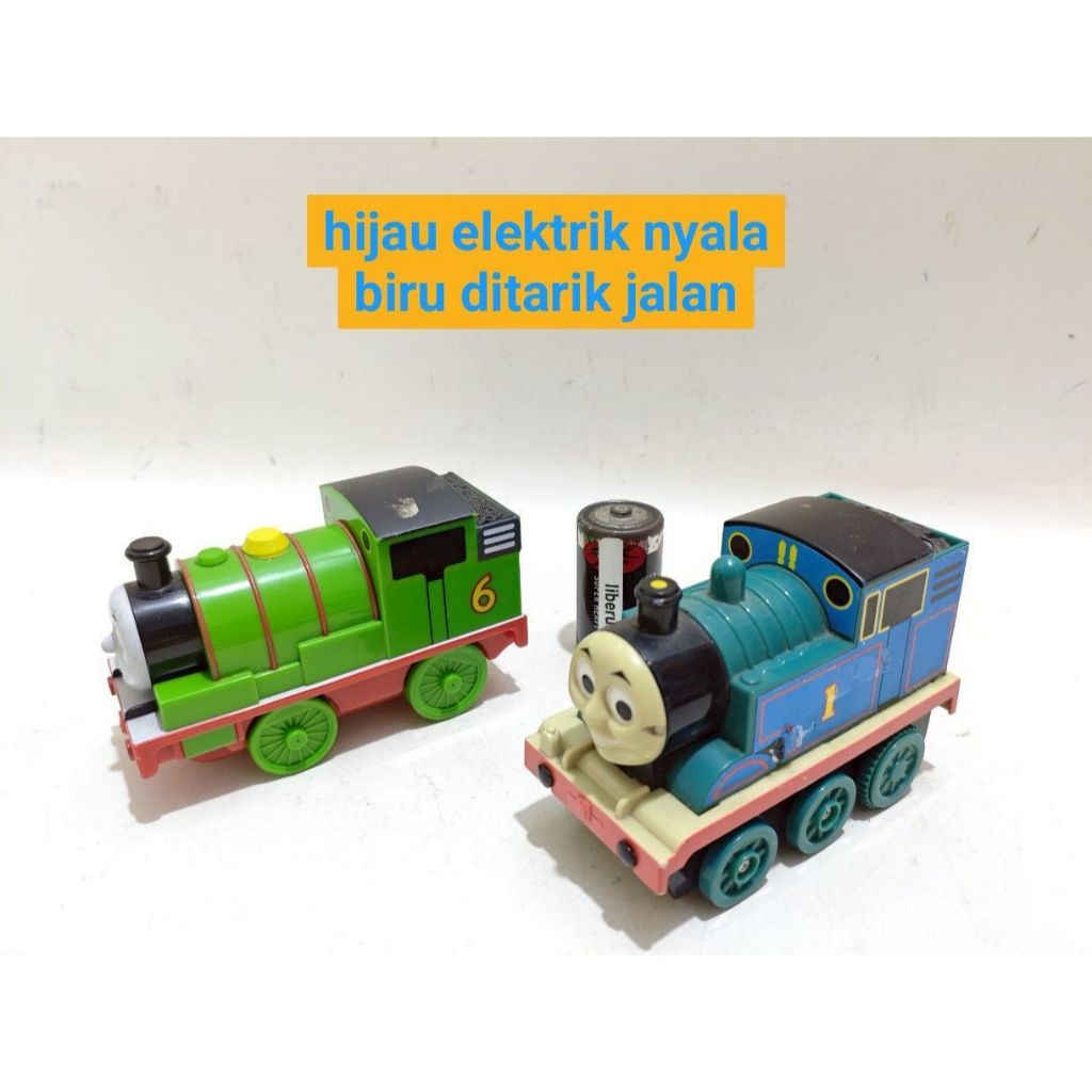 Set Tomy thomas & Friends percy push along pullback train mini vehicle figure education toys