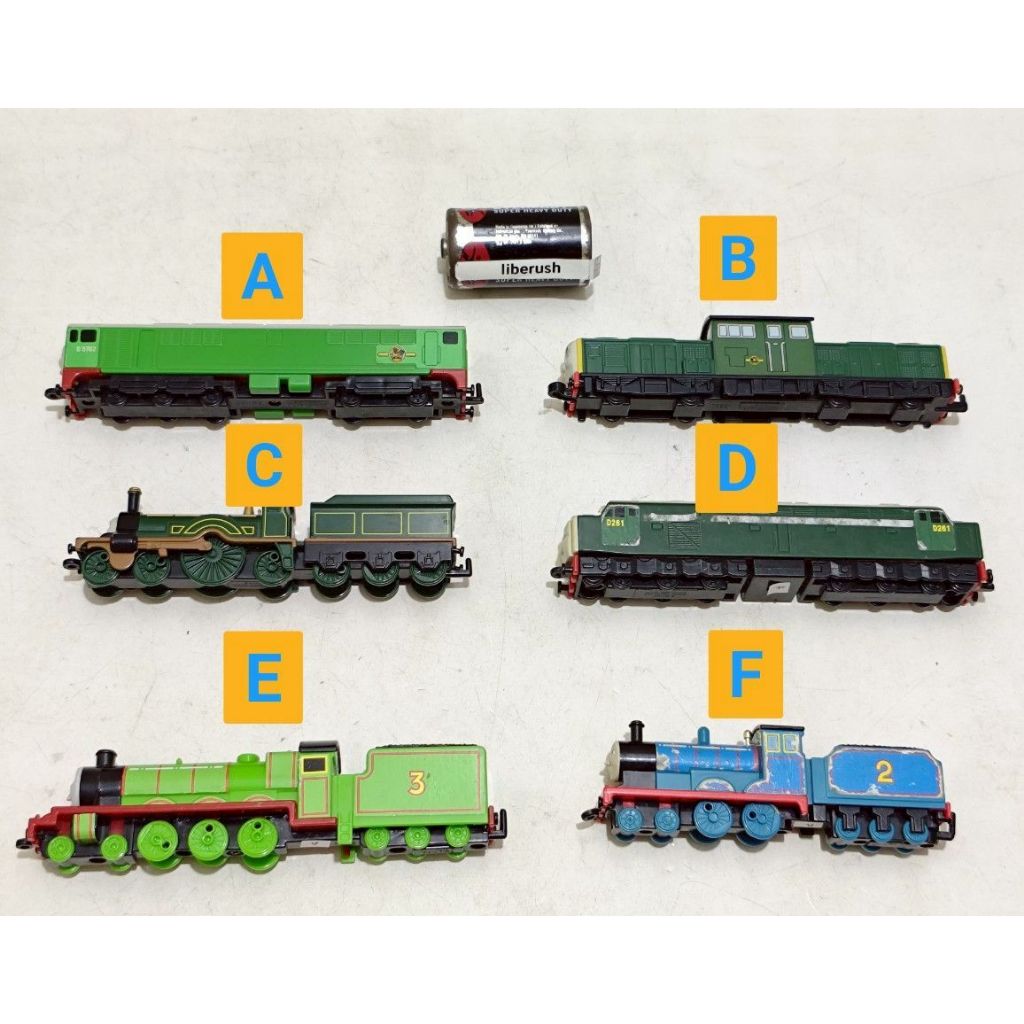 [/Pcs] Rare vintage bandai nakayoshi Thomas & friends boco derek derrick  diesel d261 emily henry ed