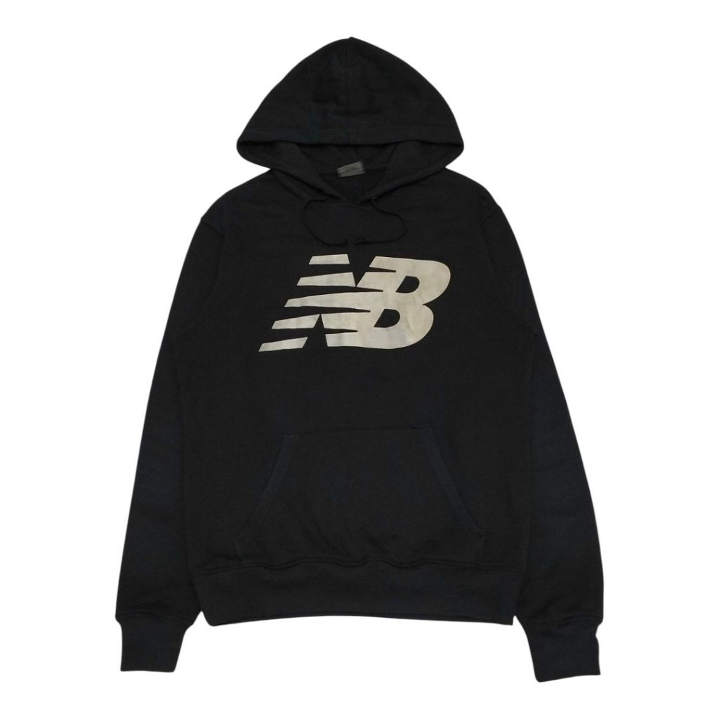 HOODIE NB NEW BALANCE LOGO HITAM SECOND ORIGINAL