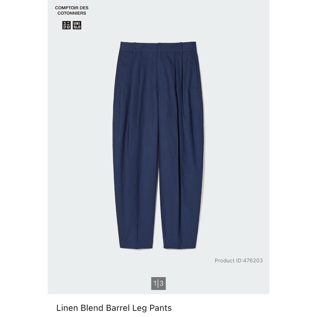 preloved uniqlo barrel pants