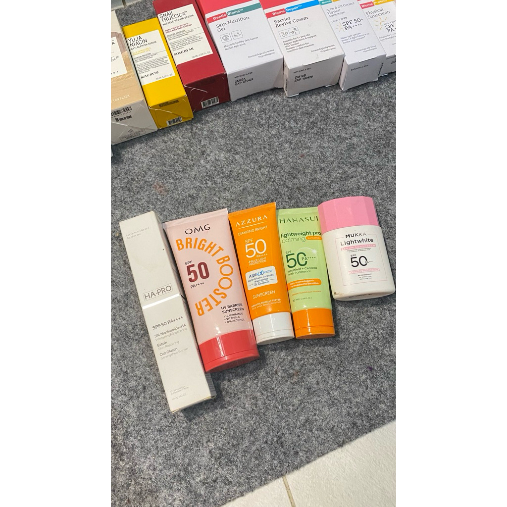 PRELOVED SUNSCREEN