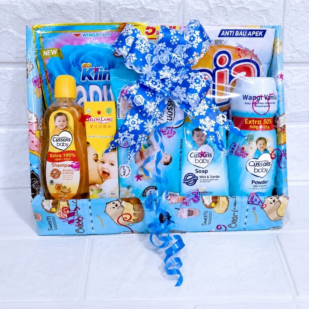 Paket sabun Cussons/parsel bayi murah