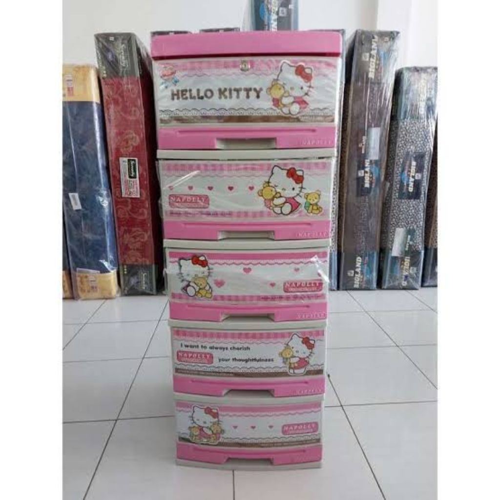 LEMARI LACI PLASTIK NAPOLLY MOTIF LEMARI SFC NAPOLLY