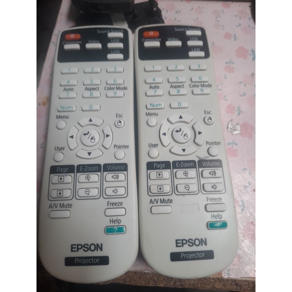 Remote proyektor epson pointer model 154720000/1