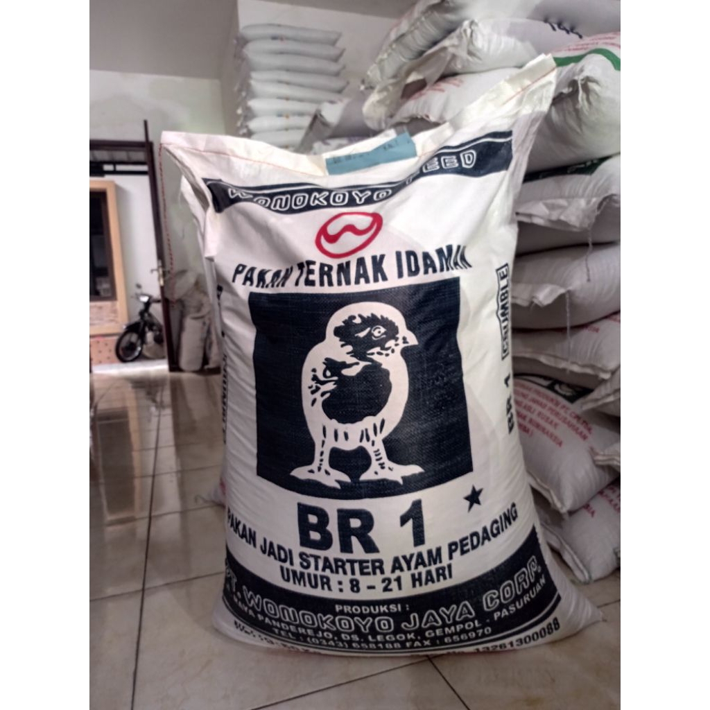 Pakan Jadi Starter Ayam Pedaging BR1 50kg Original