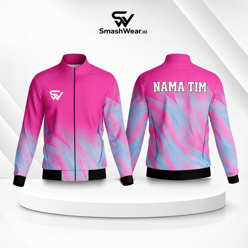 SmasWear.ID - Jaket FullPrinting / Jaket Bulutangkis / Jaket Tenis Meja