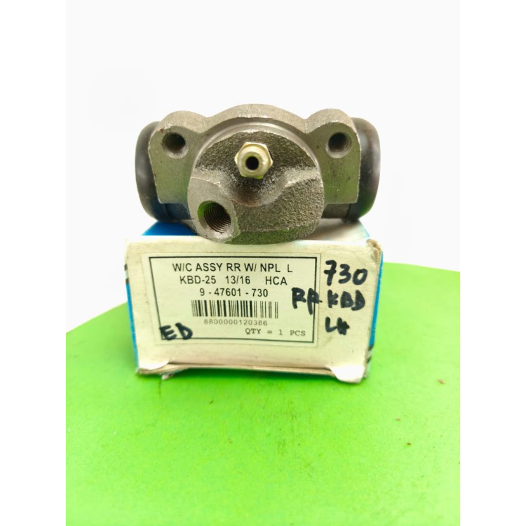 Wheel Cylinder Assy Belakang Kiri Isuzu KBD25 730 Master Rem Roda Belakang Kiri Isuzu KBD-25 Merk HC