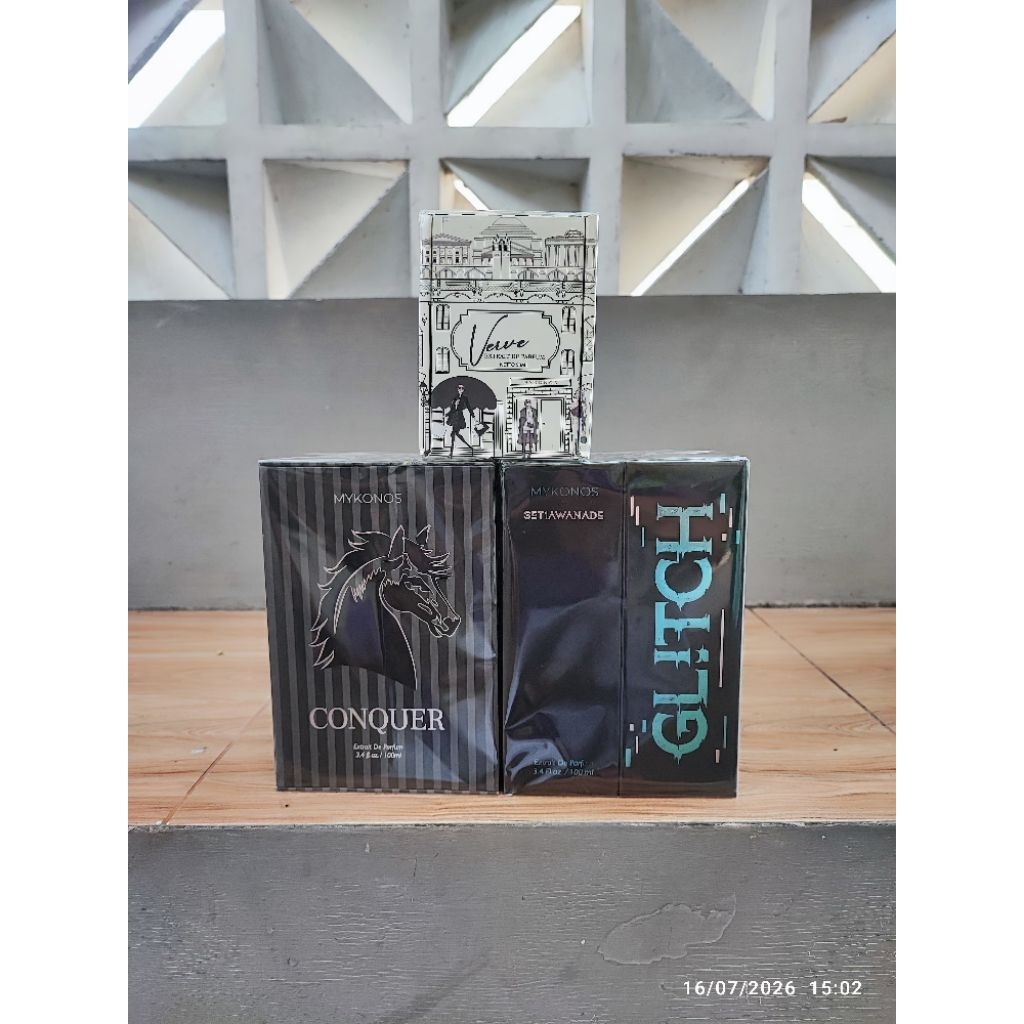 Mykonos Verve 50ml | Mykonos Conquer 100ml | Mykonos Glitch 100ml - BNIB Segel Original
