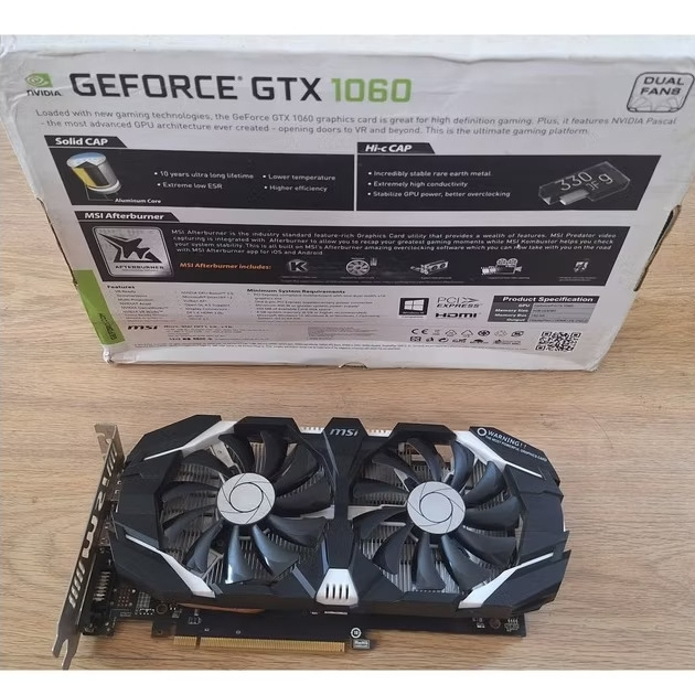 VGA MSI GTX 1060