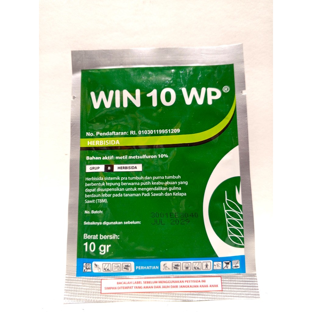 WIN 10 WP Kemasan 10gr