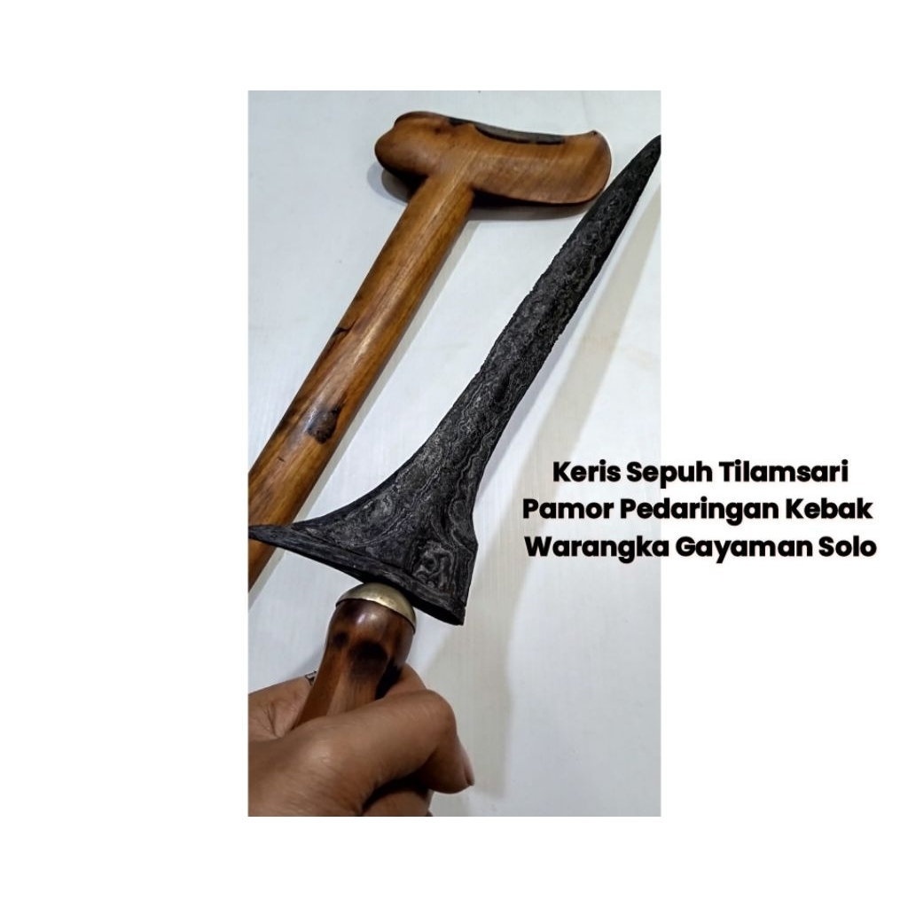 Keris Sepuh Tilam Sari Pamor Pedaringan Kebak Warangka Gayaman Solo Wingit I Keris Sepuh Majapahit I