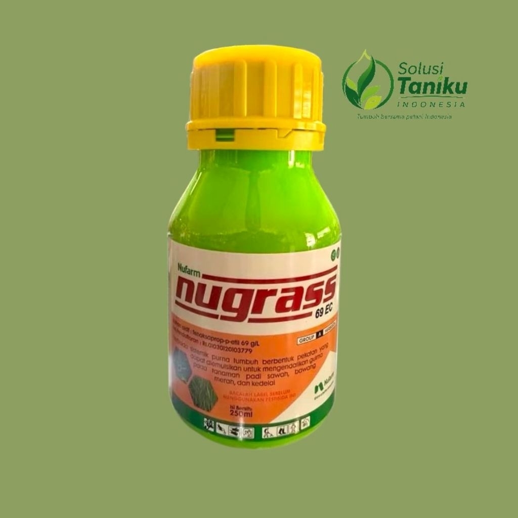NUGRASS 69EC Kemasan 250ML - Nugrass Herbisida Selektif Padi