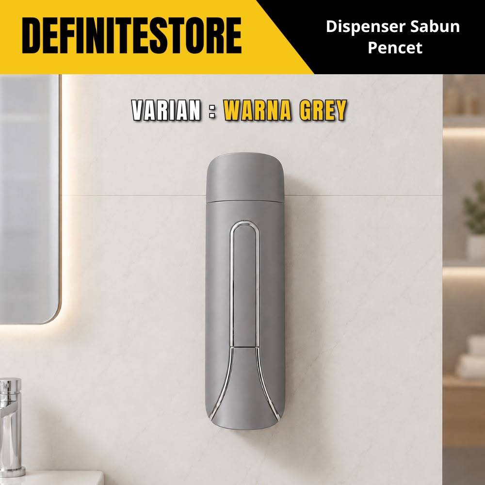 HARGA GROSIR Dispenser Sabun Cair Dinding 350ml Dispenser Sabun Pencet Shampoo Cair Kamar Mandi ABS