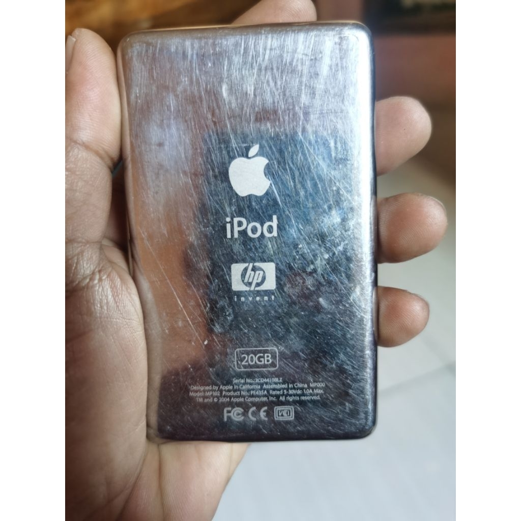 iPod Classic 4th Gen 20GB HP Edition Original A1059 ClickWheel - Retro MP3 Player Vintage Rare Colle