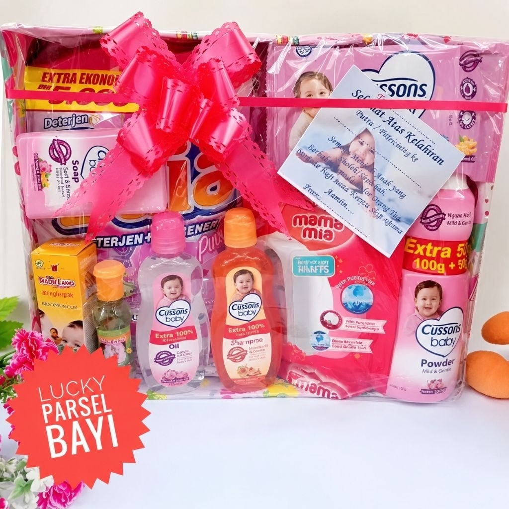 parsel bayi murah paket sabun bedak bayi kado bayi lahir baby gift set hampers bayi