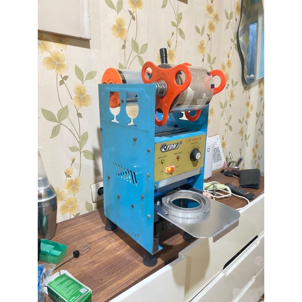Mesin cup sealer manual