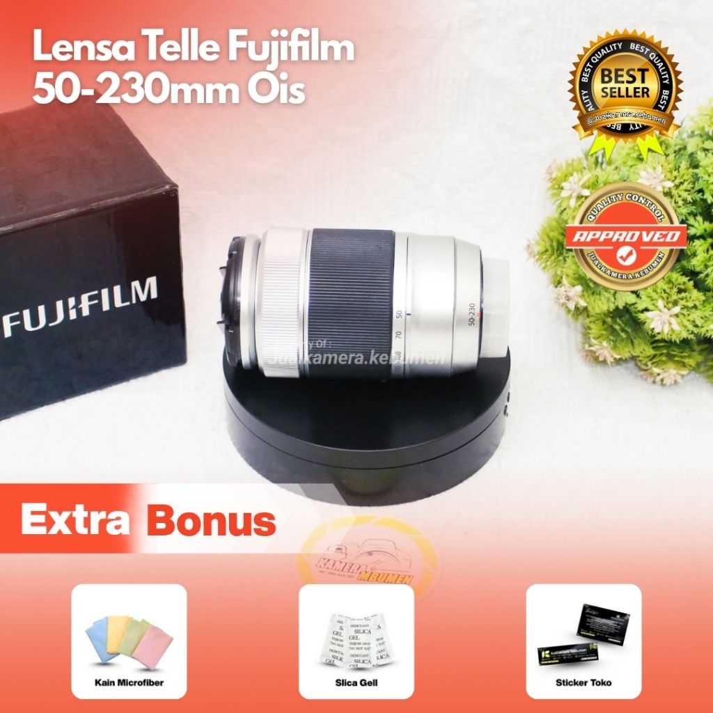 Lensa Fujifilm 50-230mm Super Ebc XC For Kamera Mirrorless/ Lensa Fujifilm 50-230mm