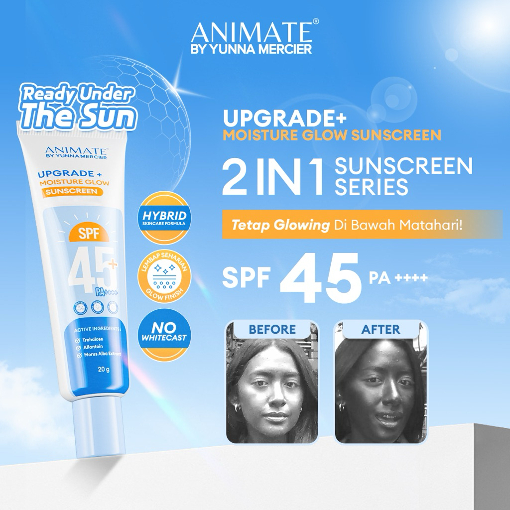 animate sunscreen moist glow biru